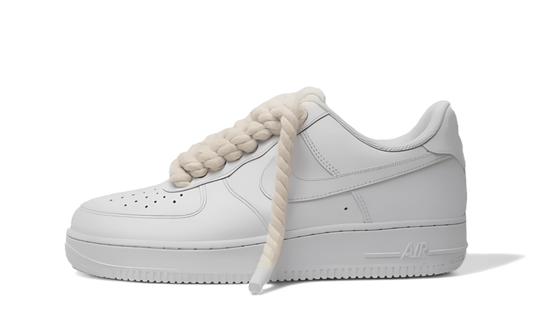 AF1 WHITE –  ROPE LACES